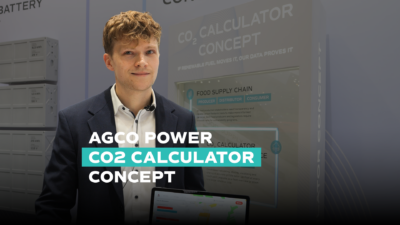 AGCO Power CO2 calculator concept: transforming operational data into transparent value for farmers
